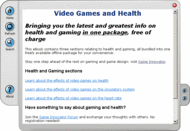 Video Games and Health screenshot